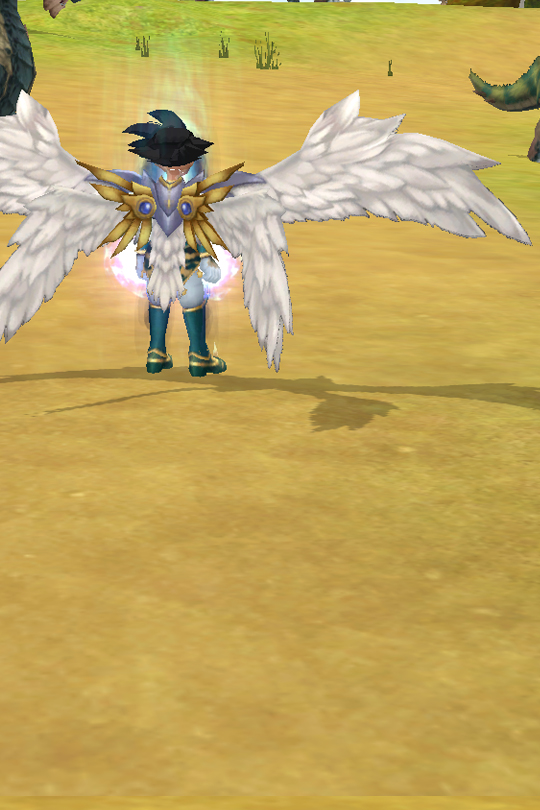 White Angel Wing Mask